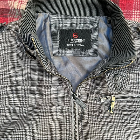 Houndstooth Bomber Jacket - Picture 11 of 15